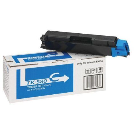 Tóner Original Kyocera TK-580C Cian