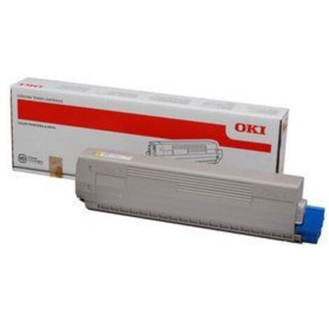 Tóner Original OKI C822 Amarillo (1 unidad)