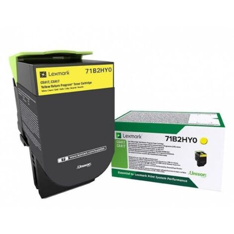Toner Originalzubehör 71B2HY0 ca. 3.500 Seiten gelb