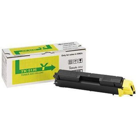 Toner Originalzubehör TK-5135Y ca. 5.000 Seiten gelb