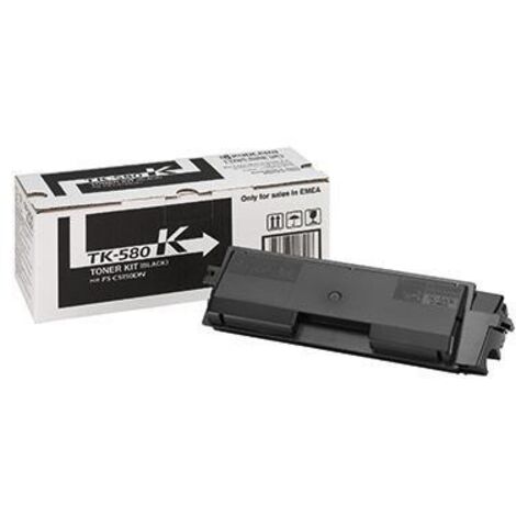 Toner Originalzubehör TK-580K ca. 3.500 Seiten schwarz