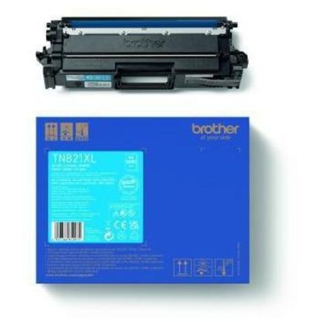 Toner Originalzubehör TN-821XLC ca. 9.000 Seiten cyan