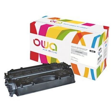 Toner Owa compatible HP 80X-CF280X haute capacité noir pour imprimante laser