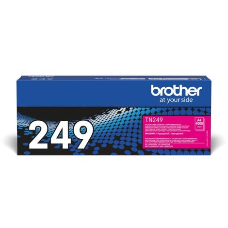 Toner trés haute capacité - BROTHER - TN249M - Magenta - 4000 pages