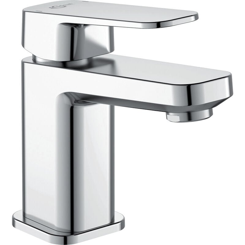 Ideal Standard TONIC II - Mitigeur lavabo monotrou avec tirette et bonde, Chrome (A6330AA)