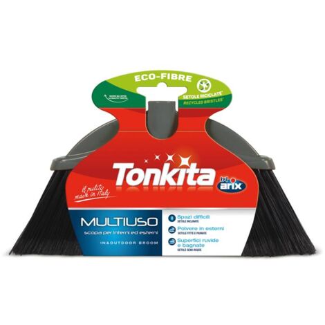 TONKITA SCOPA MULTIUSO LIMITED EDITION PER INTERNI ED ESTEERNI PER SPAZI DIFFICILI OKX