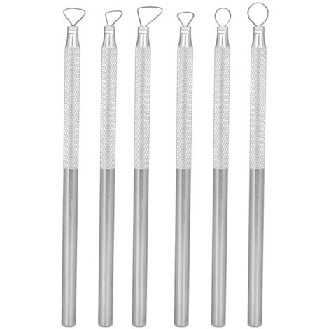 Tonmodellier-Set mit Gravur- und Modellierwerkzeugen (6-teilig)