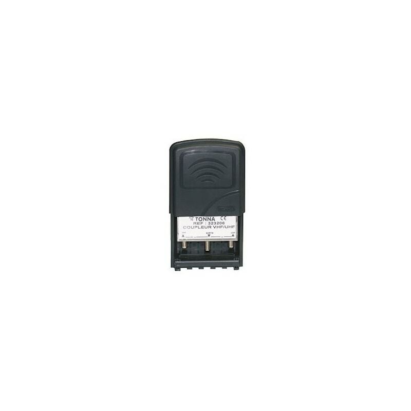 

323206 Acoplador 2 registros VHF / UHF pase + - Tonna