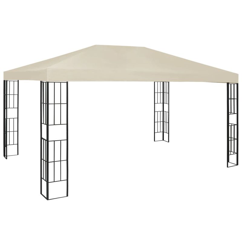 Tonnelle 3x4 m Creme