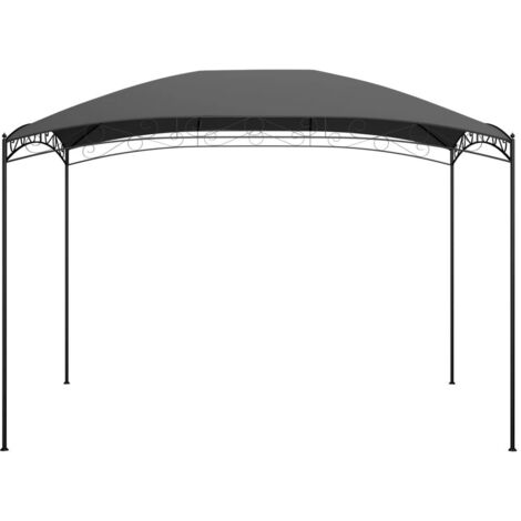 Tonnelle de jardin 3x4x2,65 m Anthracite 180 g/m² CFW458580
