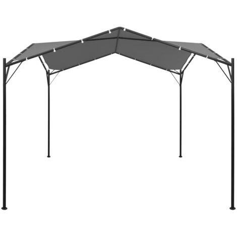 Tonnelle de jardin 4 x 4 m Anthracite CFW584819