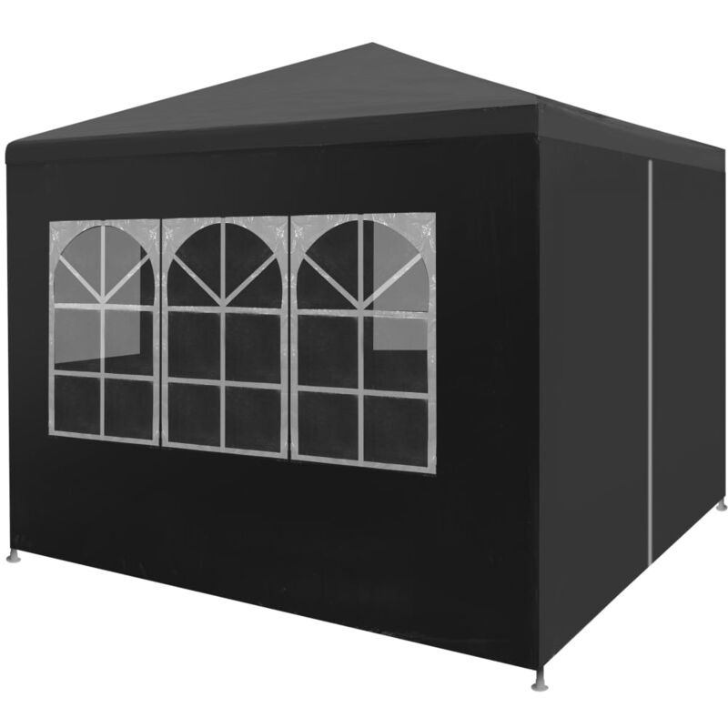 Maison Chic - Tonnelle de Jardin Barnum / Tente de réception 3 x 3 m Anthracite