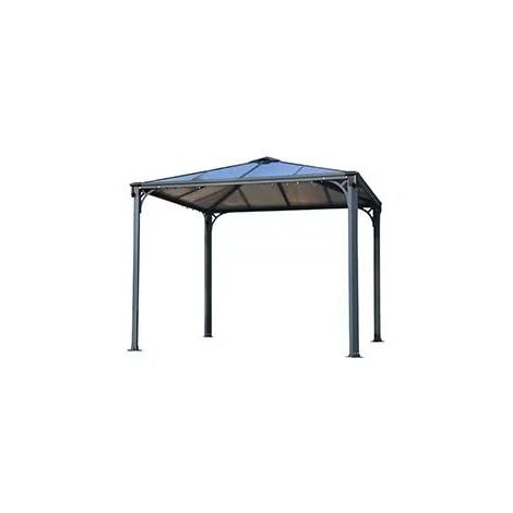 Relaxdays Moustiquaire pour pergola de 3 x 3 m, 2 parties latérales,  fermeture éclair, sangle, 12 m, XL, blanche