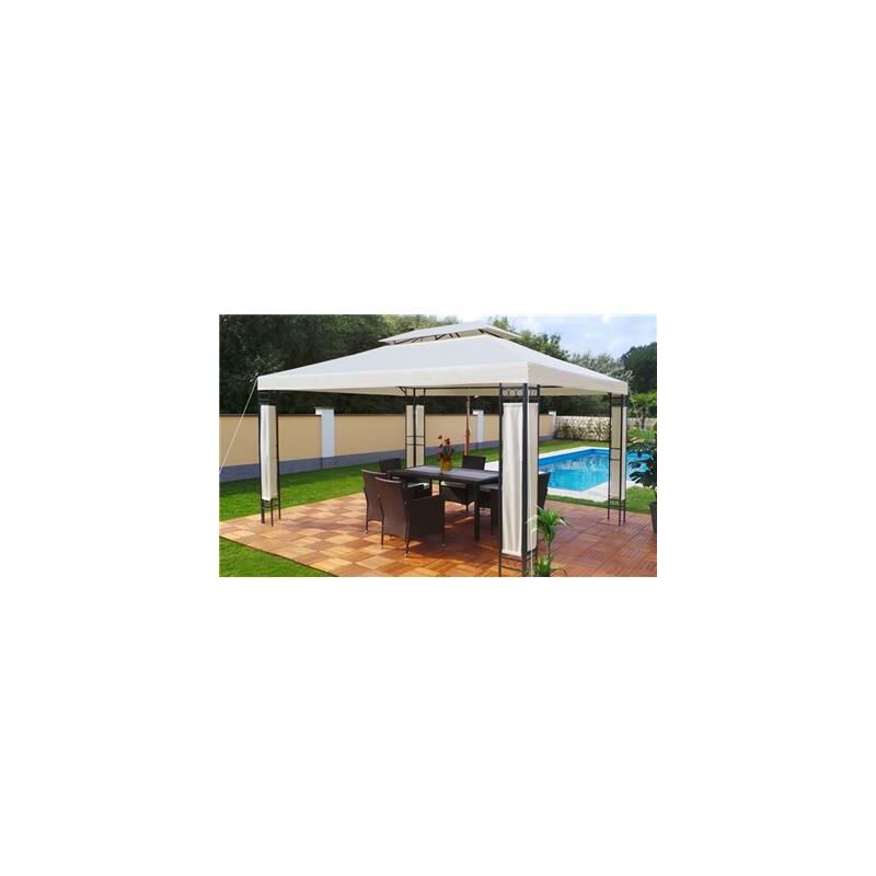 Tonnelle de jardin Swing&harmonie 3x4 m écru