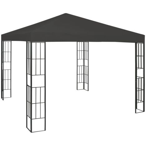 Tonnelle de jardin  Tonnelle Barnum Belvédère 3x3 m Anthracite 70170