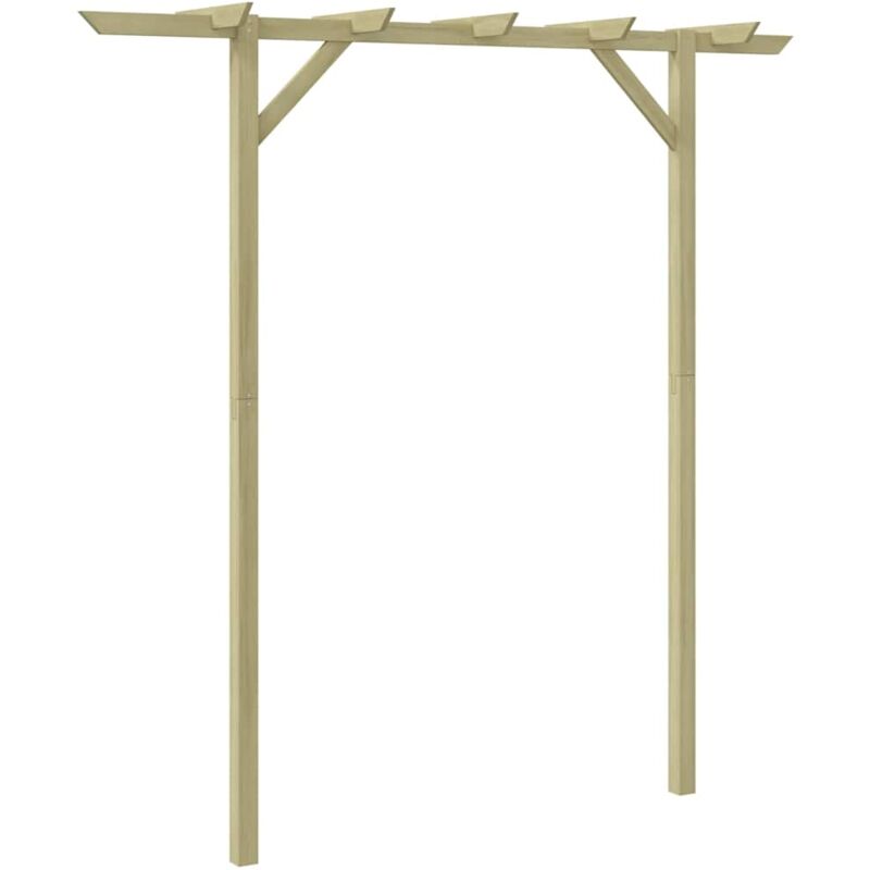Tonnelle de jardin Tonnelle Barnum Pergola de jardin 200 x 40 x 205 cm Bois 63738