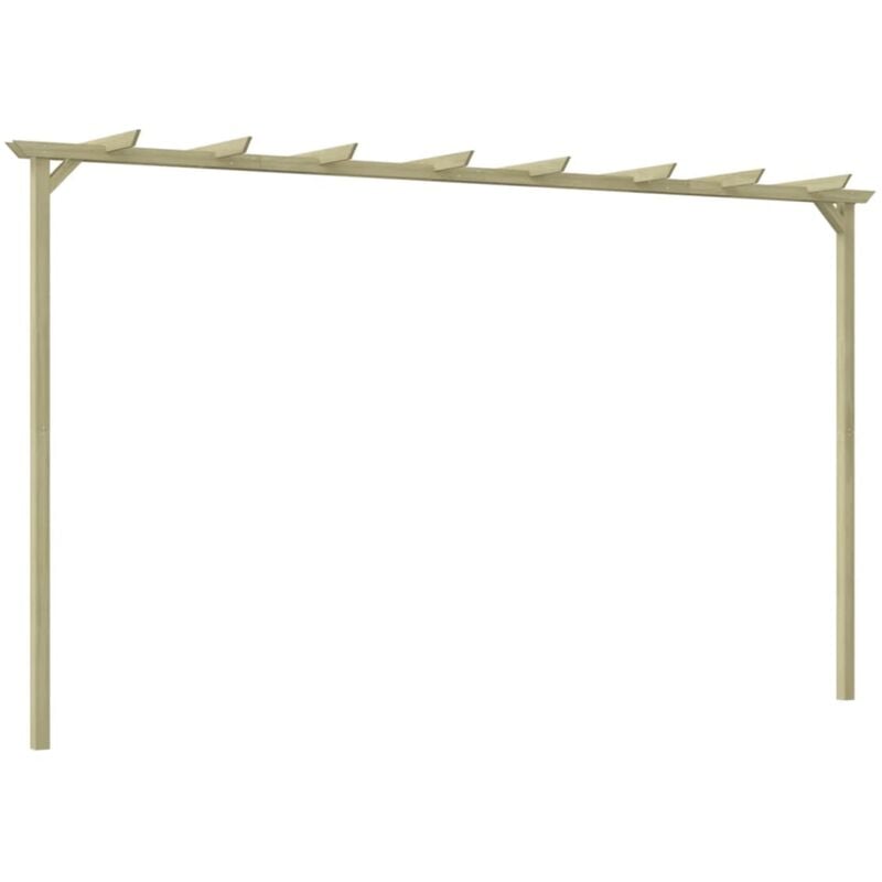 Maison Chic - Tonnelle de jardin Tonnelle Barnum Pergola de jardin 360 x 200 x 60 cm Pin imprégné 13916