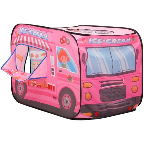 Tonnelle de jardin，Tente de jeu pour enfants Rose 70x112x70 cm CFW310778