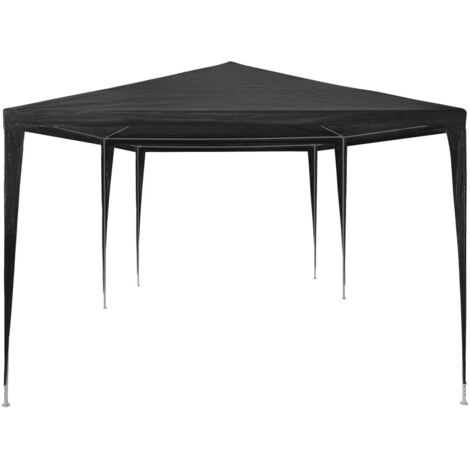 Tonnelle de jardin，Tente de réception 3x6 m PE Anthracite CFW63724