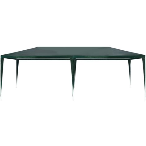 Tonnelle de jardin，Tente de réception 3x6 m PE Vert CFW63727