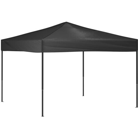 Tonnelle de jardin，Tente de réception pliable Anthracite 3x3 m CFW310778