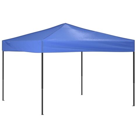 Tonnelle de jardin，Tente de réception pliable Bleu 3x3 m CFW310778