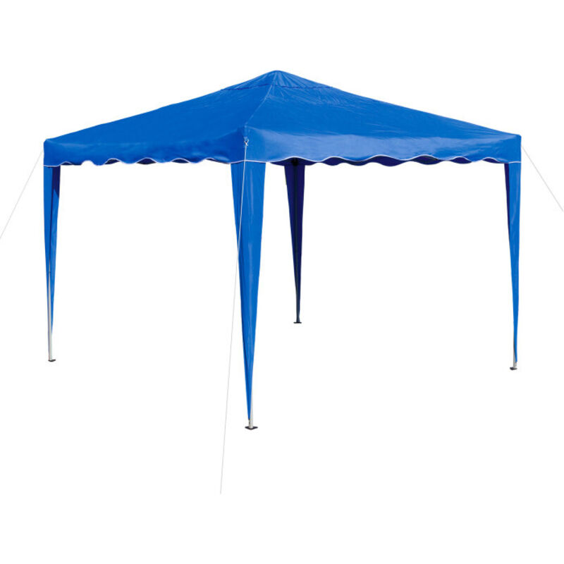 Tonnelle pliante/ pavillon pliable 3x3 m - Couleur : bleu