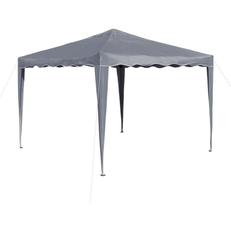 Tonnelle pliante / pavillon pliable 3x3 m - Couleur Grise