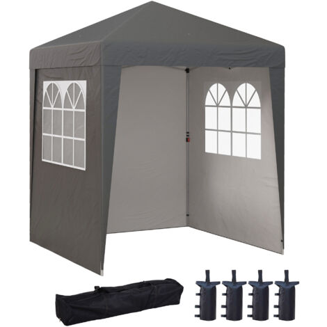 Tonnelle pop-up pliante VIVIAN Grise