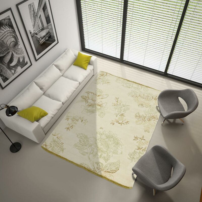 

Tonquin Design Alfombra BCA 1A2T Crema Lana - Crème