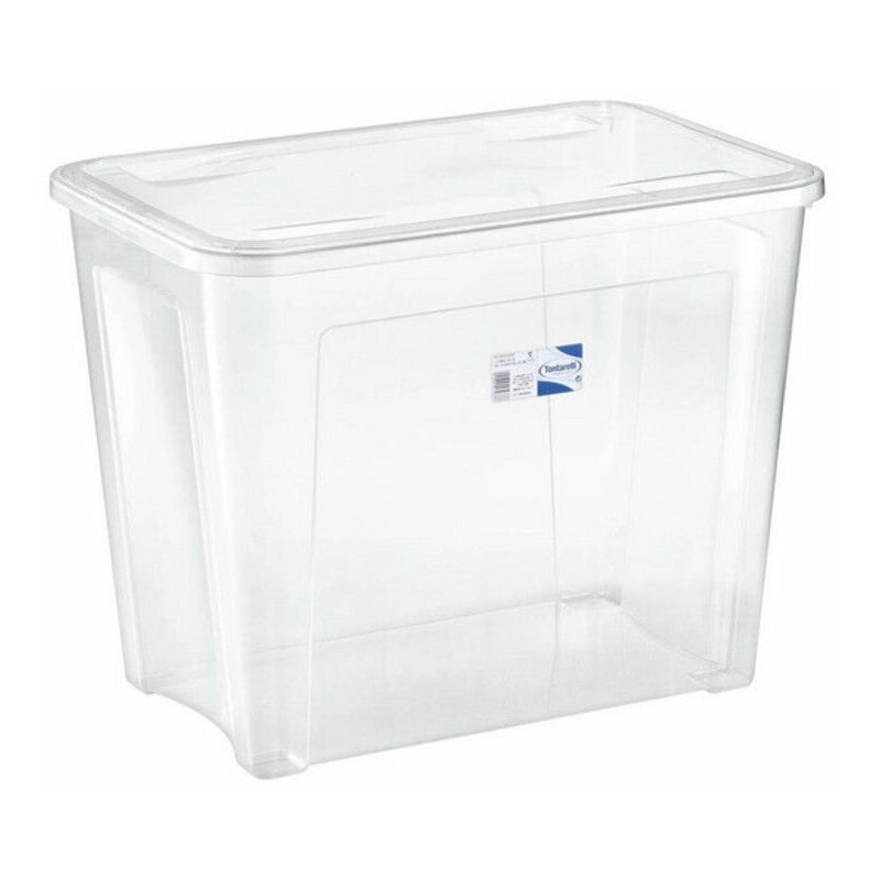 

Caja de Almacenaje con Tapa Combi Tontarelli 67 L Transparente (59 X 39 x 46 cm)