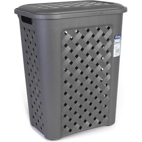 TONTARELLI – Cesto Biancheria 30L Arianna Grafite