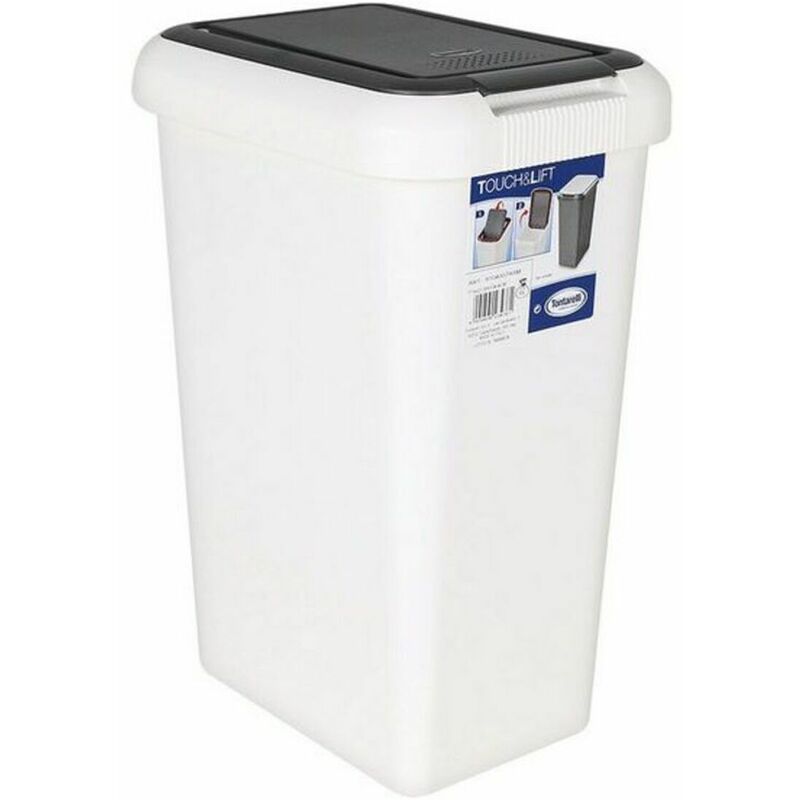 

Tontarelli Papelera Tontarelli Plástico Blanco 10 L