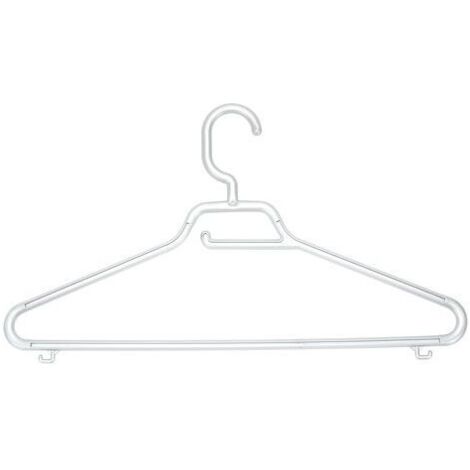 Tontarelli Set 3 Appendiabiti Maxi Con Graffa E Portacintura Bianco