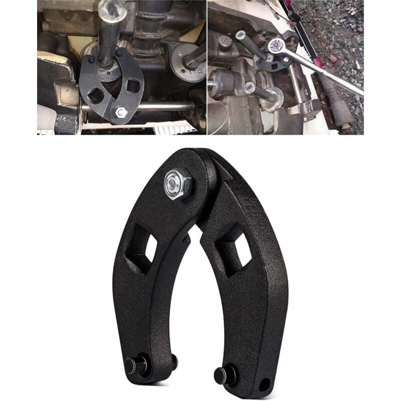 Tonysa - 1266 Clé à douille réglable universelle pour cylindres hydrauliques sur la plupart des équipements agricoles et de construction