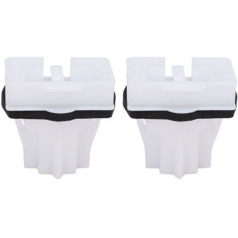 TONYSA 2 pièces de fixation pour siège arrière 1609267180 Fixation sécurisée Sécurité renforcée Pince arrière Boucle fixe pour C3-XR C3L C4 Aircross Elysee