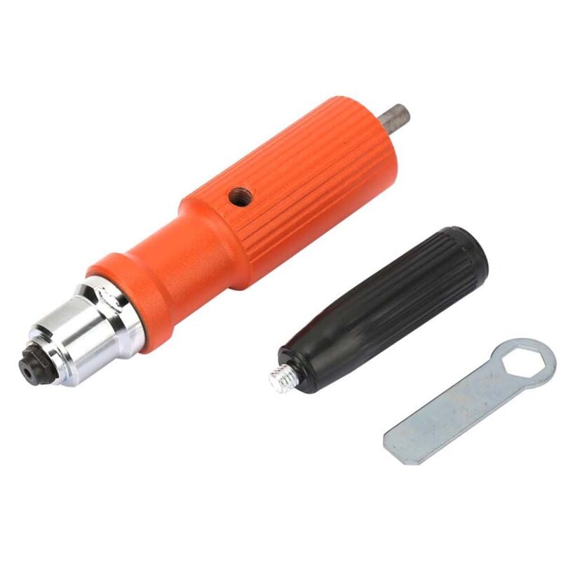 Tonysa - Adaptateur de riveteuse, insert sans fil Eletric Drill Riveter Gun Nail Gun Rivetage Tools Convert Riveting Adapter
