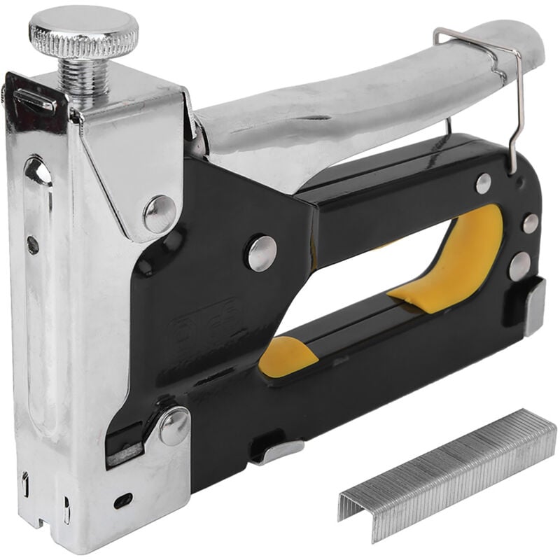 Agrafeuse ultra robuste , pour tissus d'ameublement, réparations de la maison, menuiserie et autres projets professionnels - Tonysa