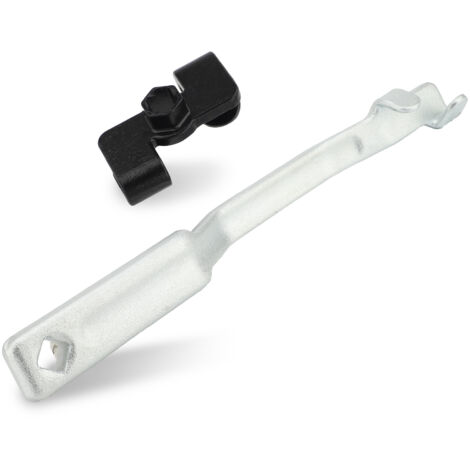 TONYSA Barre d'outils d'extension de clé,Rallonge de clé à fourche avec adaptateur pour clé à douille 1/2 pouce et clé hexagonale 21 mm