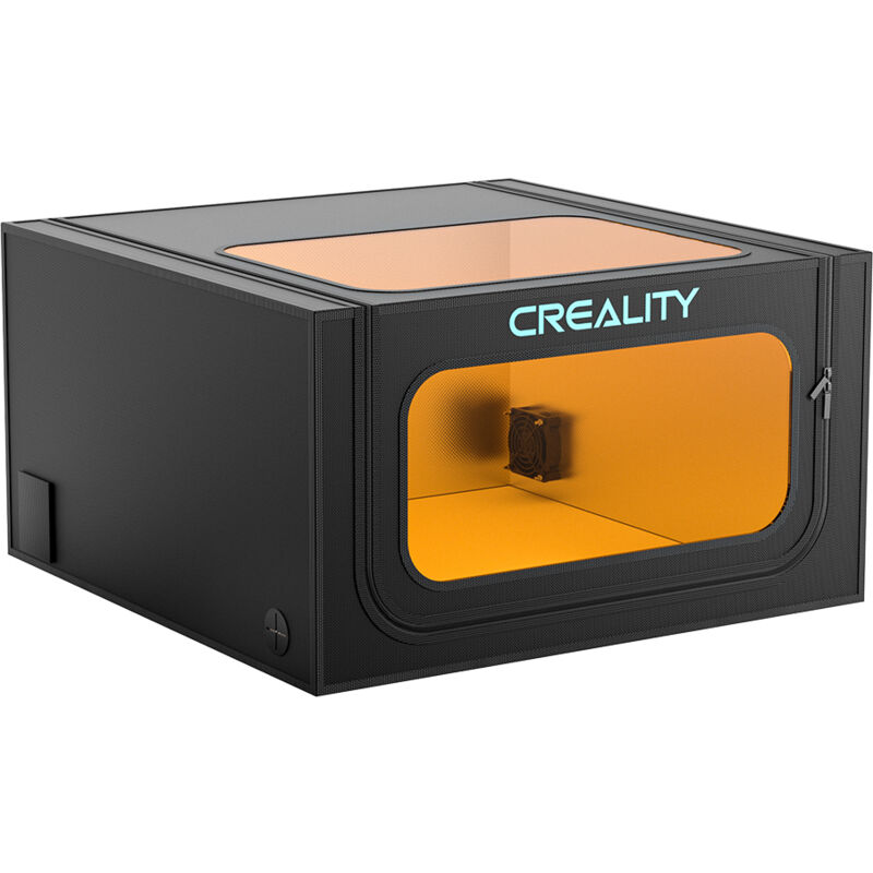 Tonysa - Boîtier de gravure laser Pro pour Creality, boîtier laser avec ventilateur d'extraction , grande visualisation de protection des yeux,