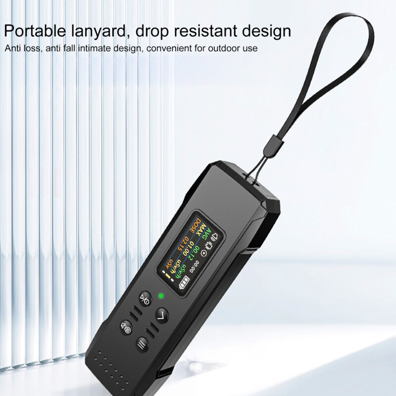 Compteur Geiger Détecteur De Radiations Nucléaires Compteur De Radiation Nulcear Détecteur De Rayonnement Moniteur Dosimeter Beta Gamma Datalogger