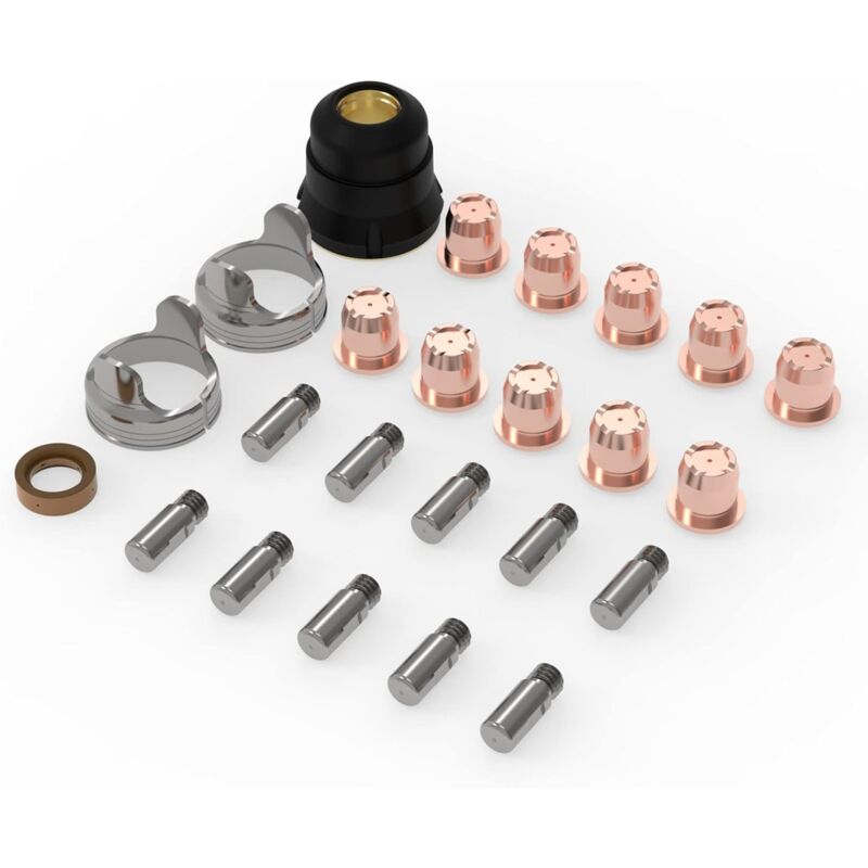 Tonysa - Conseils de coupe du plasma, kit d'électrode de pointe IPT-40 pour yeswelder cut 55DS Pro cut 65D , 24PCS / set