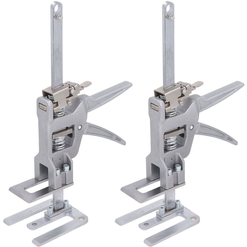 Cric pour installer des portes d'armoires et des panneaux en bois - Bras de levage à main pour économiser de la main-d'œuvre - Régulateur de hauteur