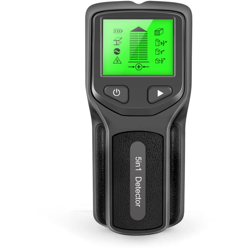 Tonysa - Détecteur Mural, Scanner 5 en 1, Detecteur Cable Electrique, Écran lcd, Pointage De Marques, Avertissement Sonore, pour La Détection De