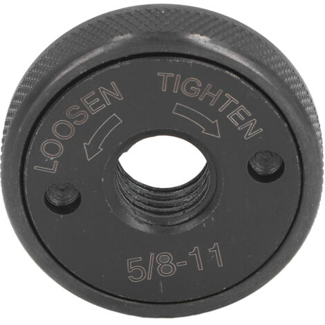 TONYSA Écrou à bride pour meuleuse d'angle 5/8-11, plaque de pression antidérapante en acier allié, autobloquant, diamètre 48.5m