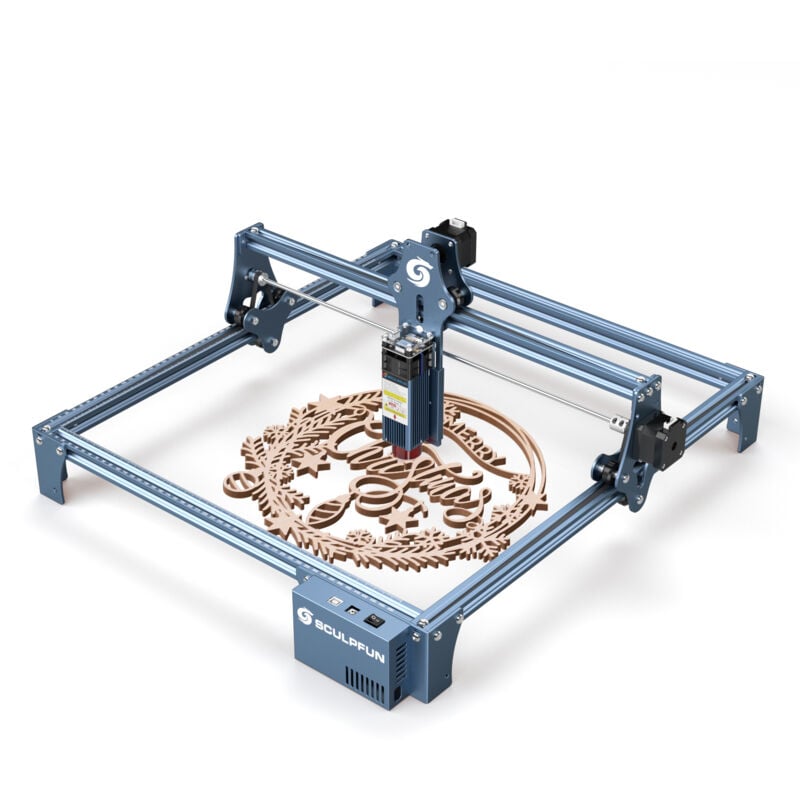 Graveur laser S9 Pour sculpfun , 90W effet laser découpeuse gravure laser, gravure laser sur métal, gravure et découpe rapides en Bois, mise au point