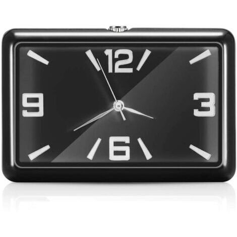 TONYSA Horloge de voiture Mini Automobiles Horloge numérique interne à coller Accessoires décoratifs pour voiture Cadeaux