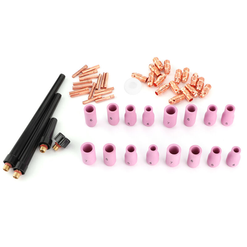 Tonysa - Kit de 53 Pcs Accessoires de Torches Soudage tig, Kit de Consommables pour WP9 WP-20 WP25 tig Torche Soudage