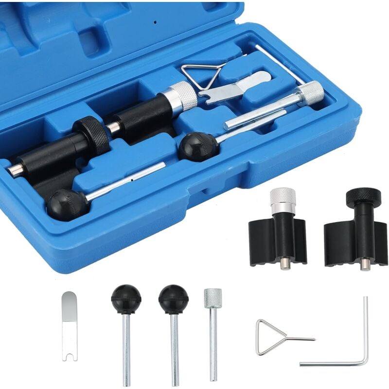 Tonysa - Kit de calage moteur distribution diesel - Outils de calage distribution de soupape blocage du vilebrequin Compatible avec A2 / A3 / A4 / A6