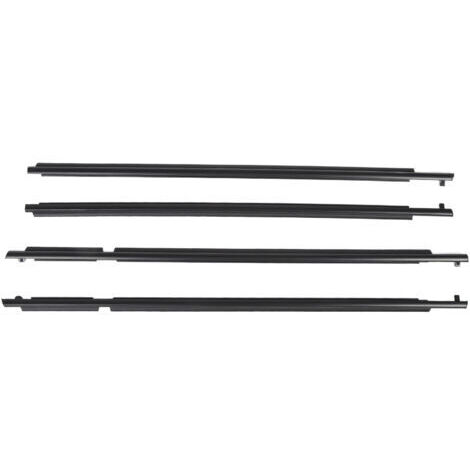 TONYSA Kit de joints d'étanchéité de fenêtre, 4 pièces, 75720 42030, noir, étanche, robuste, ceinture pour RAV4